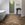 Moduleo vinyl herringbone floor in a bathroom